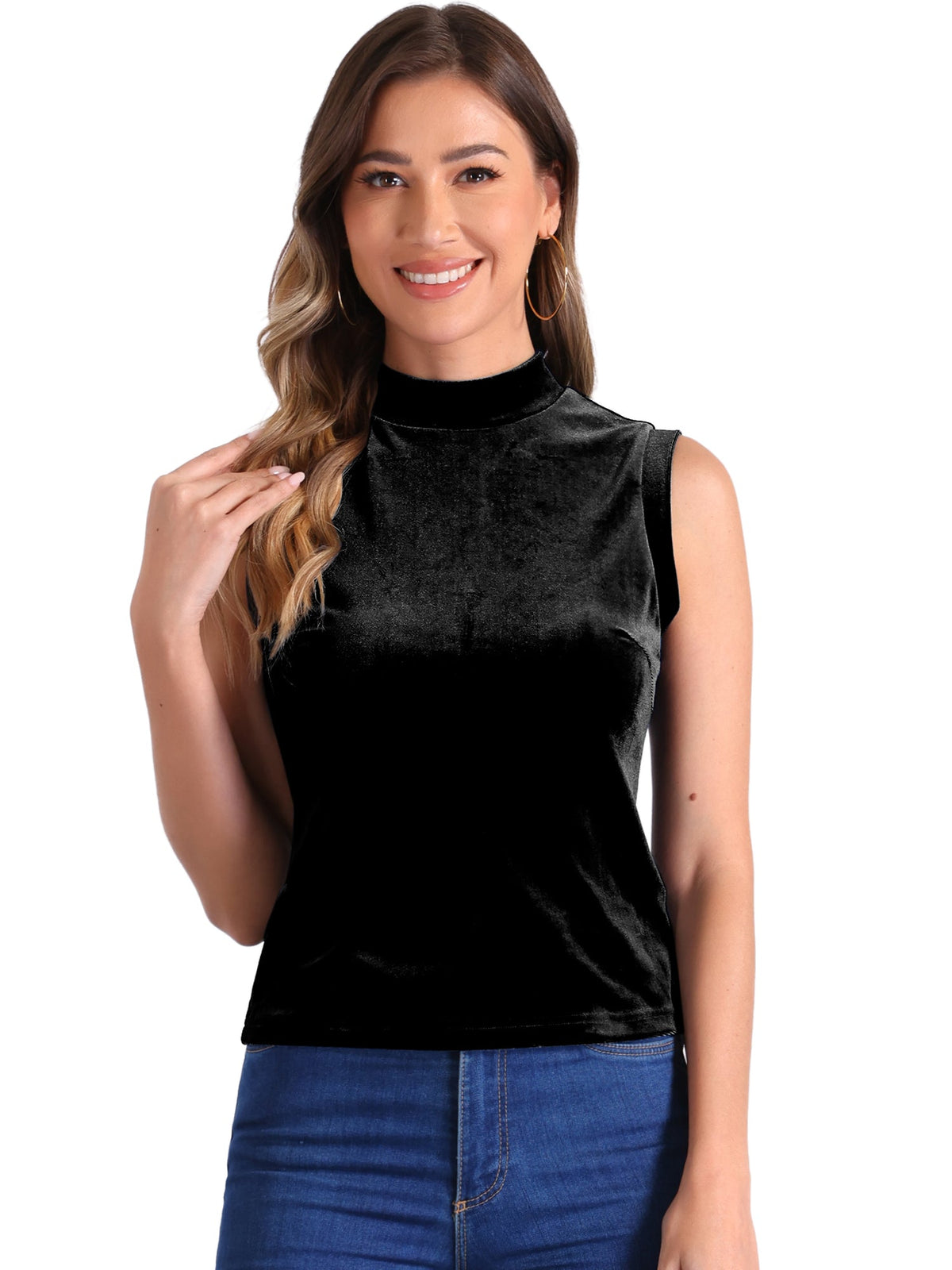 Stretch Casual Crew Tank