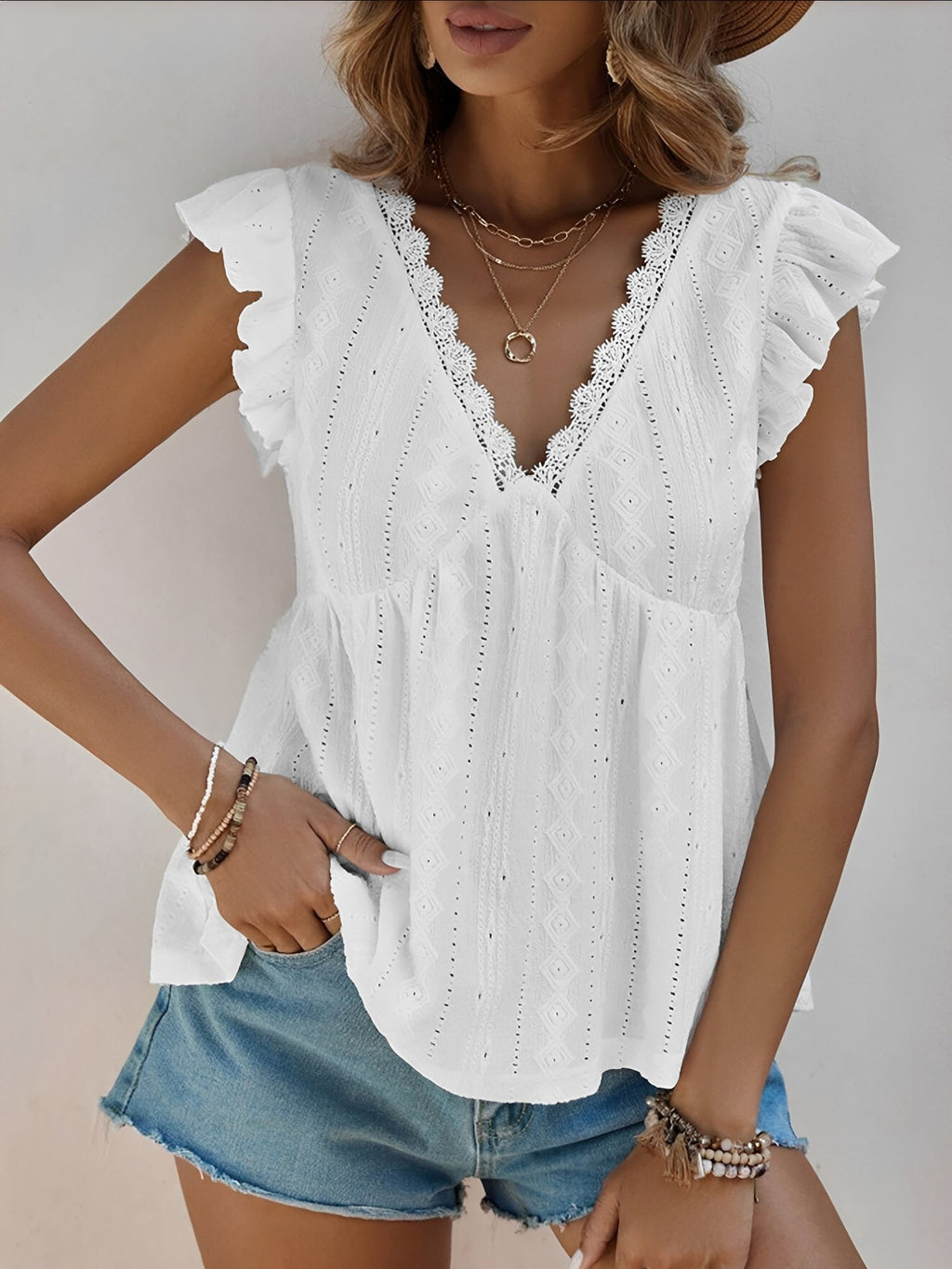 Lightweight Non-Stretch Top
