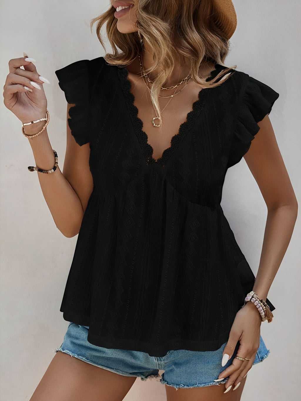Lightweight Non-Stretch Top