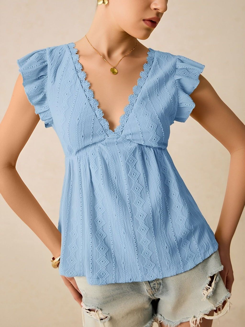 Lightweight Non-Stretch Top