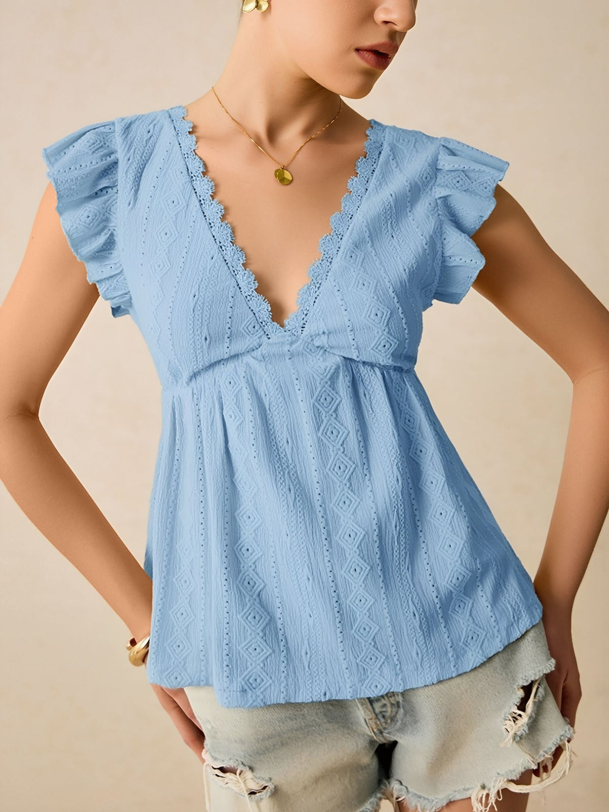 Lightweight Non-Stretch Top