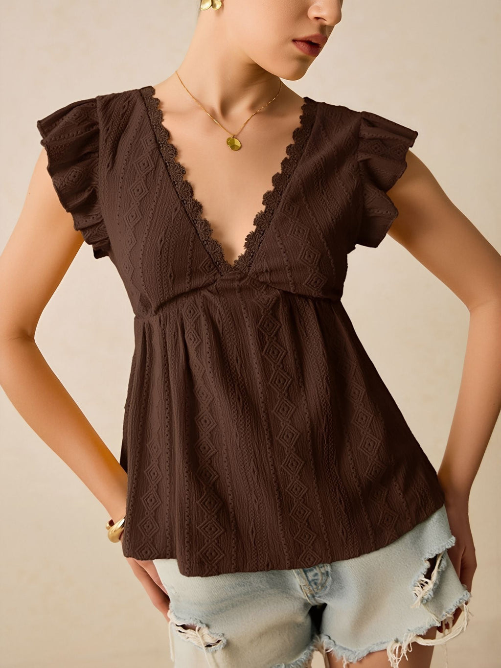 Lightweight Non-Stretch Top