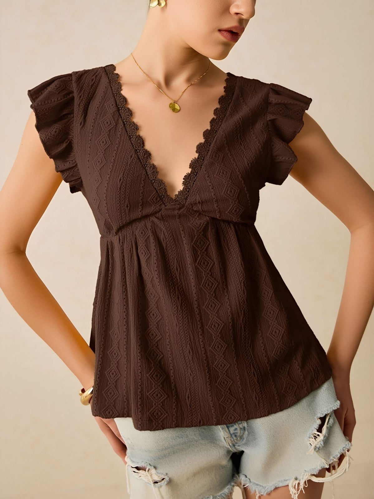 Lightweight Non-Stretch Top