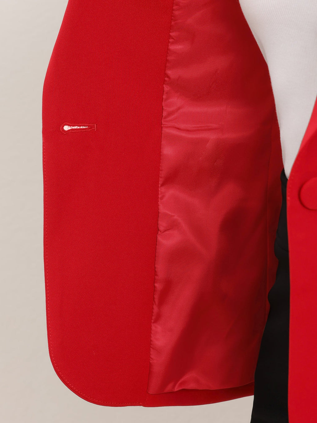 High-Stretch Solid Workwear Blazer