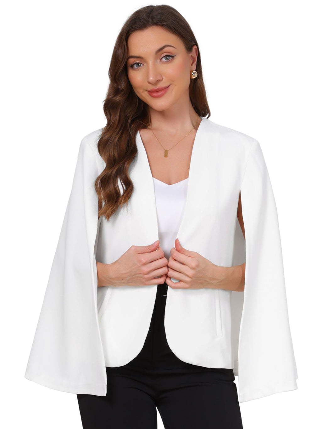 Commute-Stretch Long-Sleeve Blazer