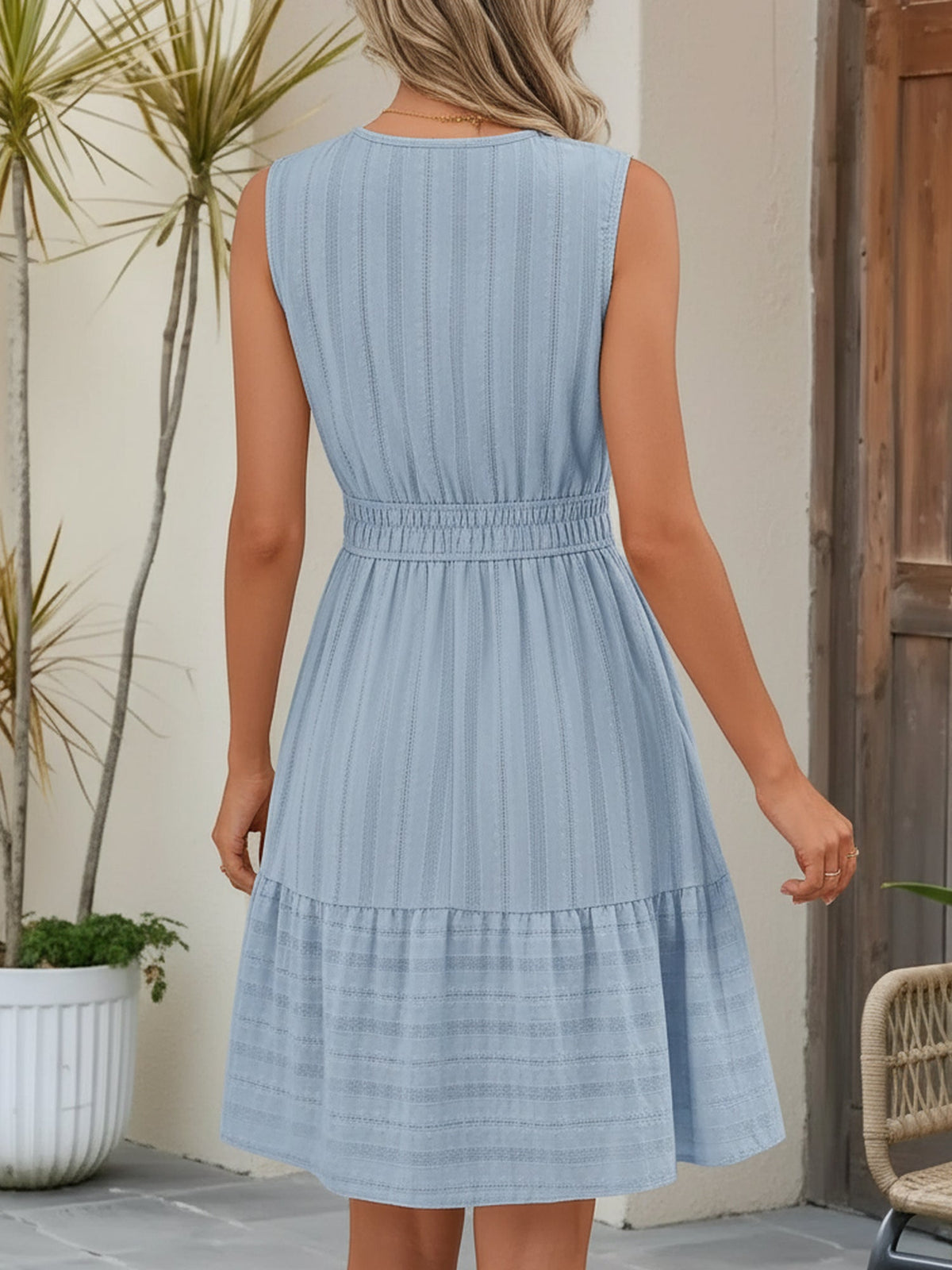 Classic Breathable Cotton Dress