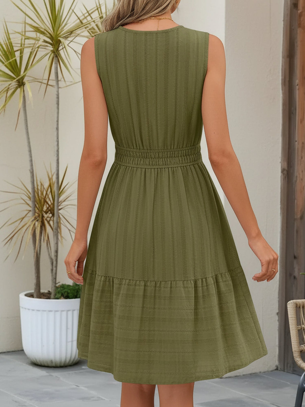 Classic Breathable Cotton Dress