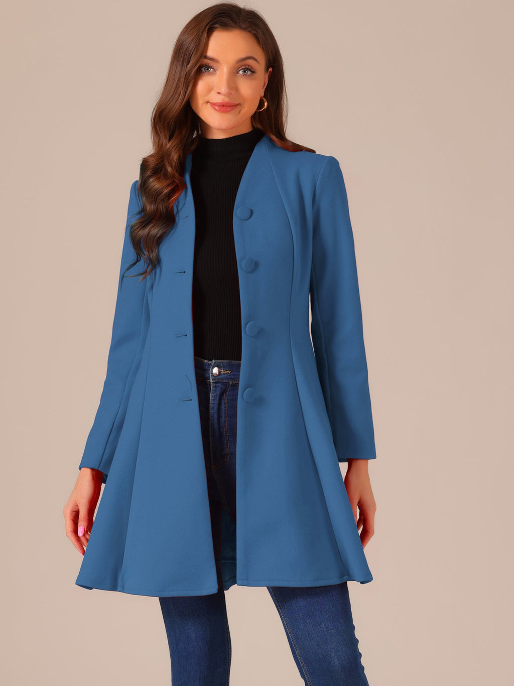 Tencel Soft Silhouette Overcoat