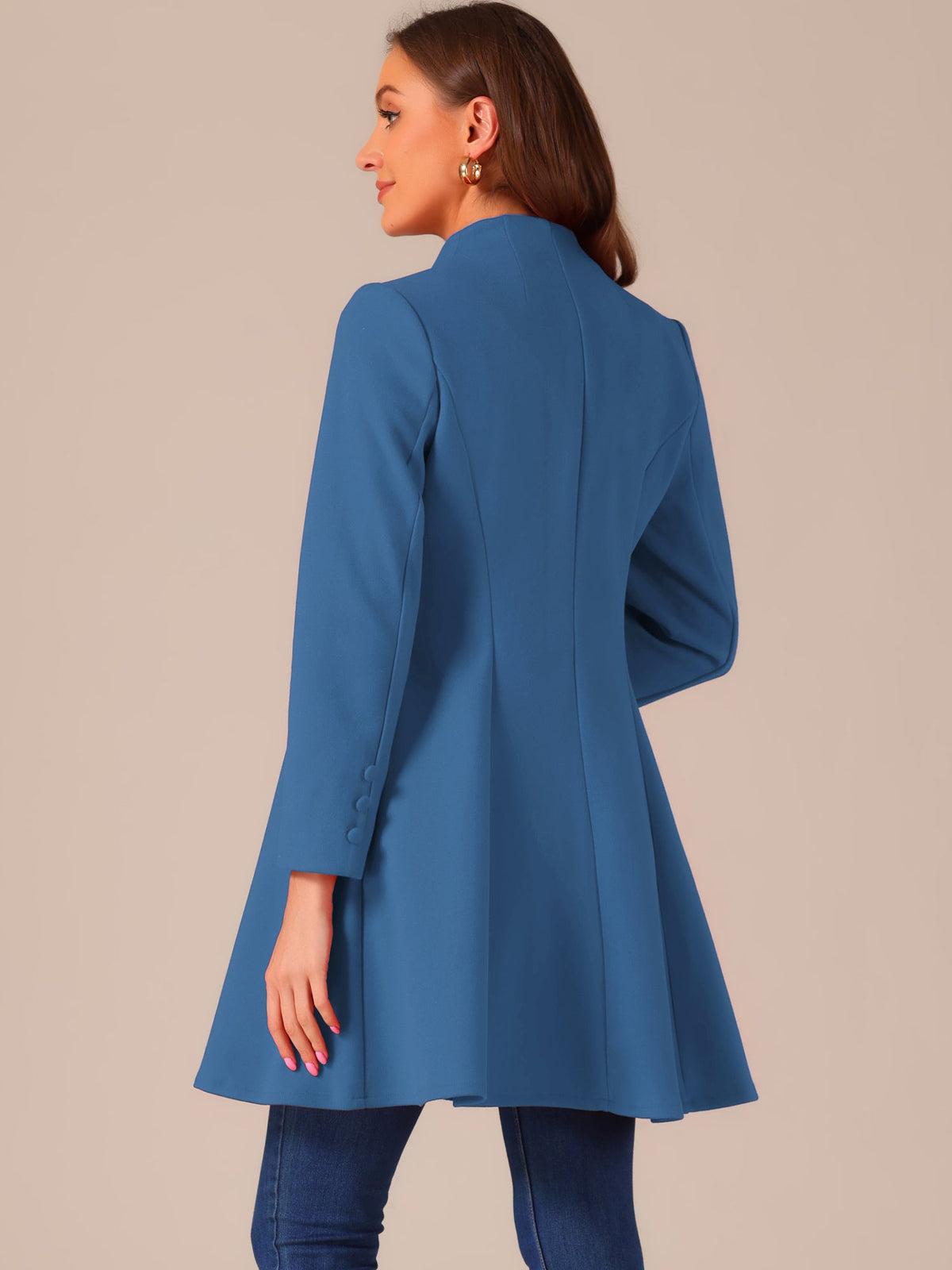 Tencel Soft Silhouette Overcoat