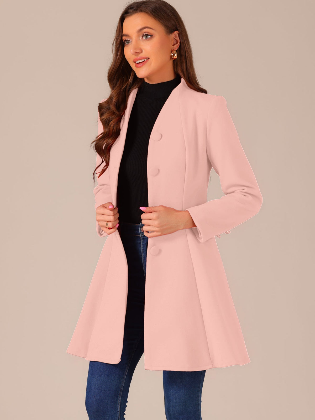 Tencel Soft Silhouette Overcoat