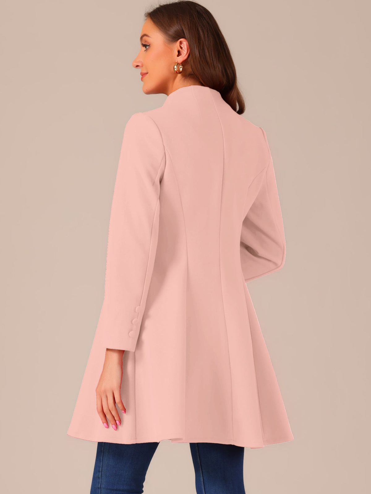 Tencel Soft Silhouette Overcoat