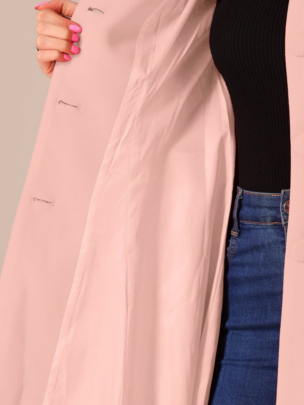 Tencel Soft Silhouette Overcoat