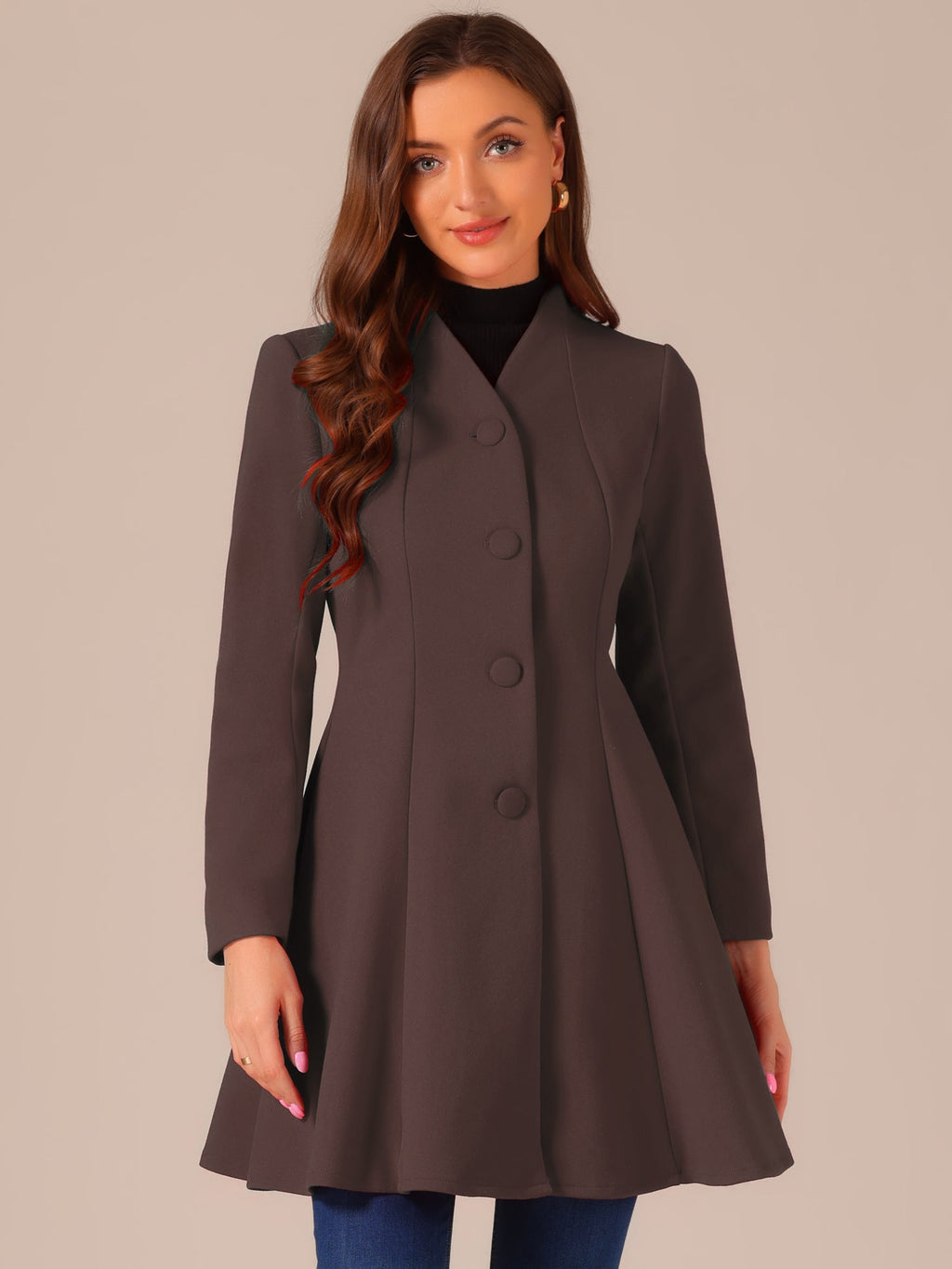 Tencel Soft Silhouette Overcoat