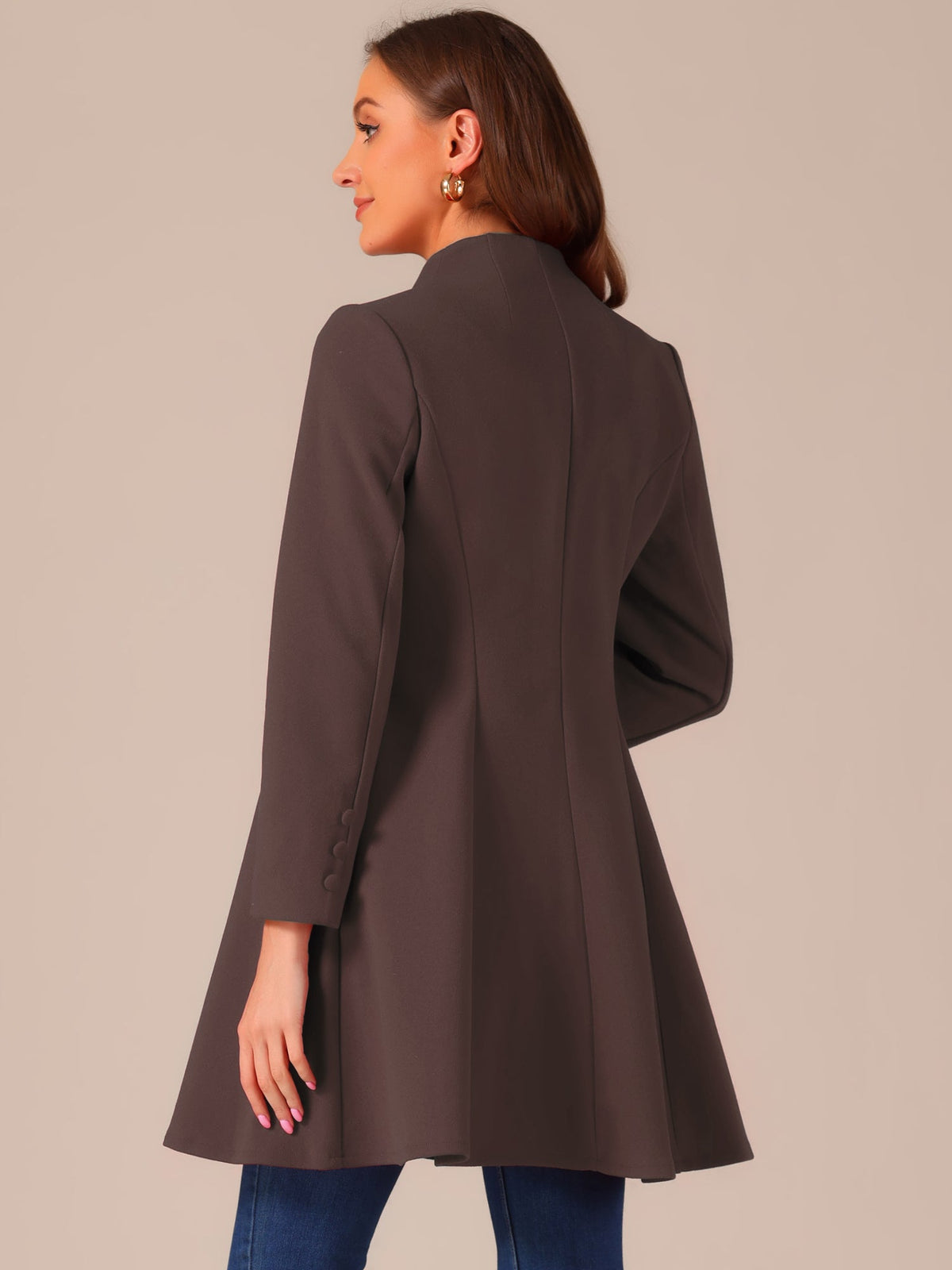 Tencel Soft Silhouette Overcoat