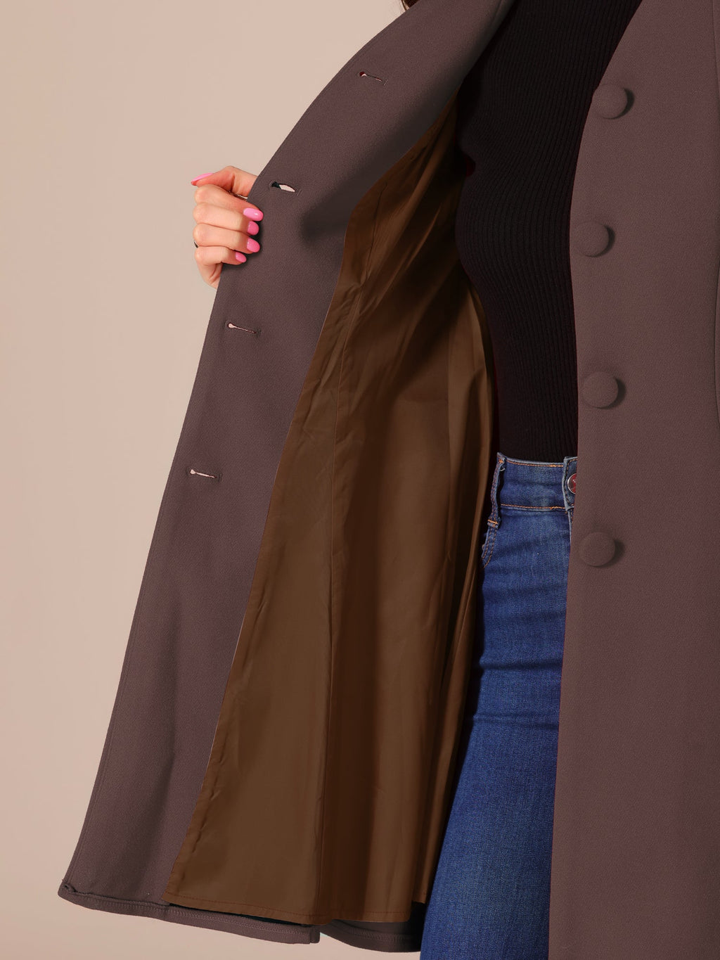 Tencel Soft Silhouette Overcoat