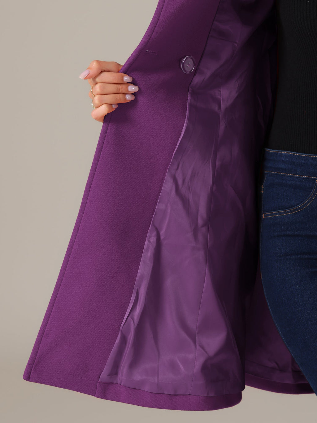 Eco-Tencel Soft-Hand Overcoat