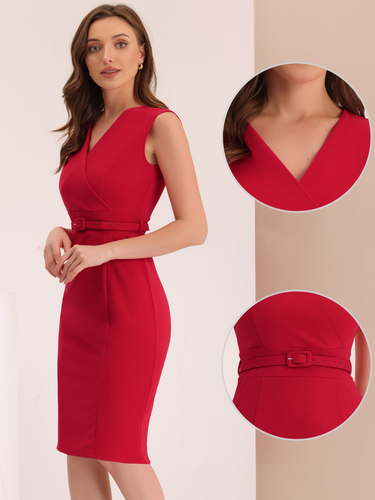 Slim Sleeveless Bodycon Dress