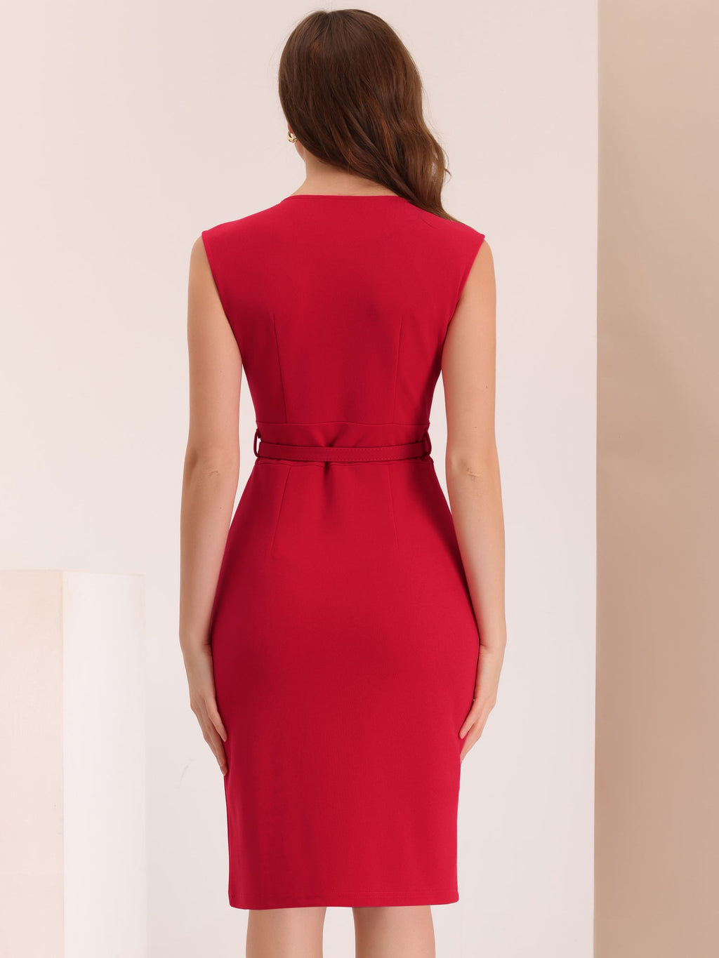 Slim Sleeveless Bodycon Dress