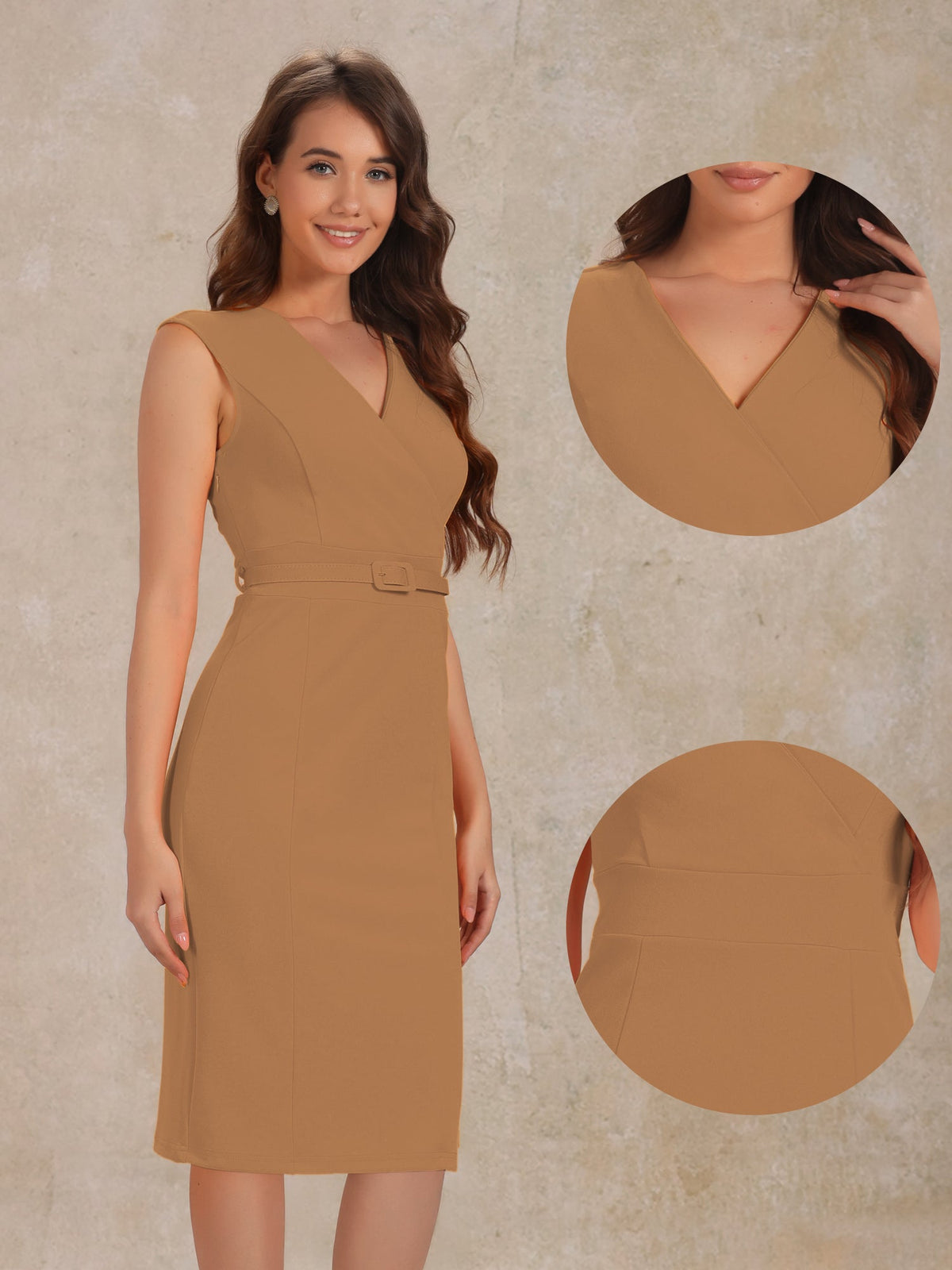 Slim Sleeveless Bodycon Dress