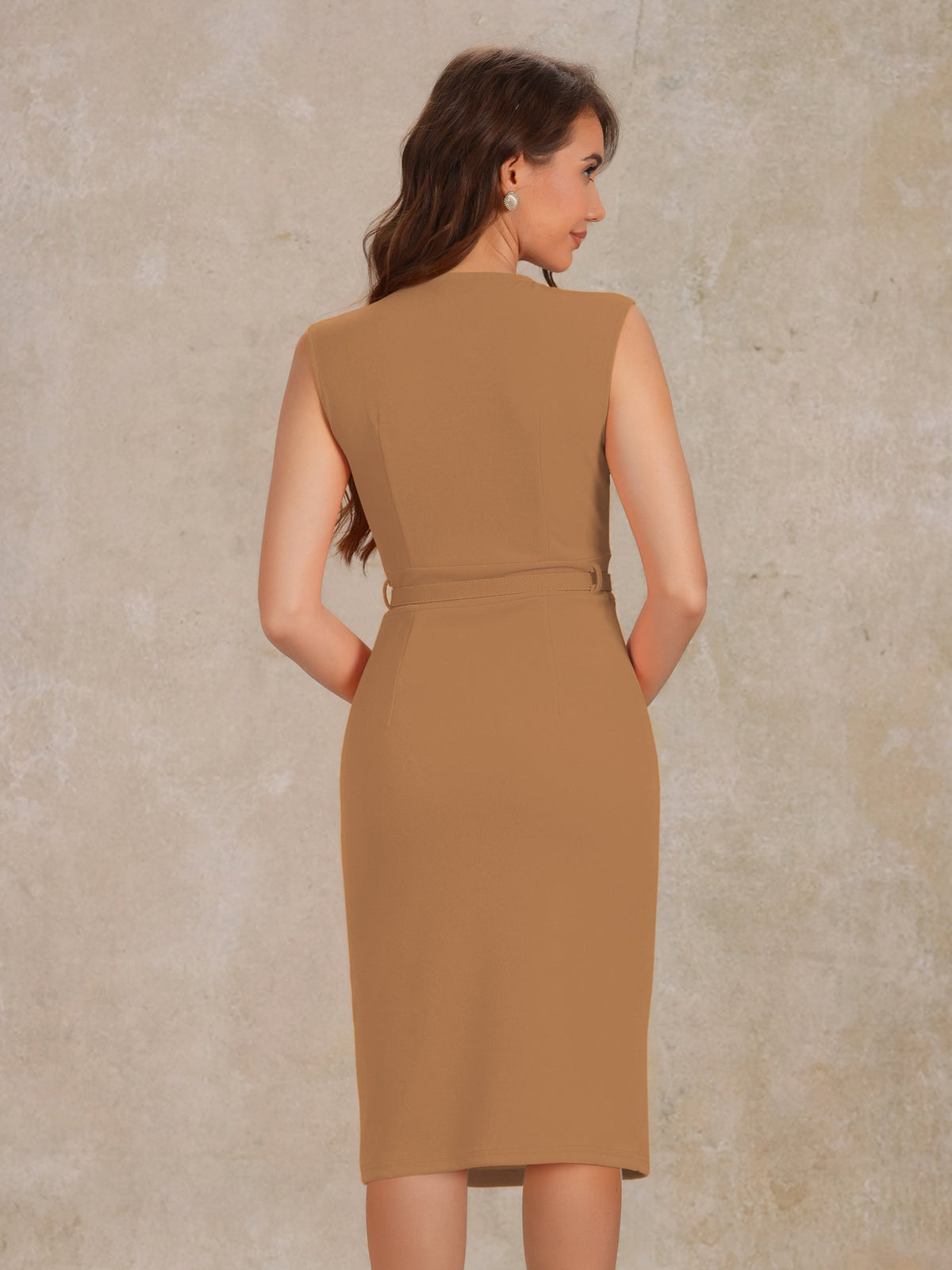 Slim Sleeveless Bodycon Dress