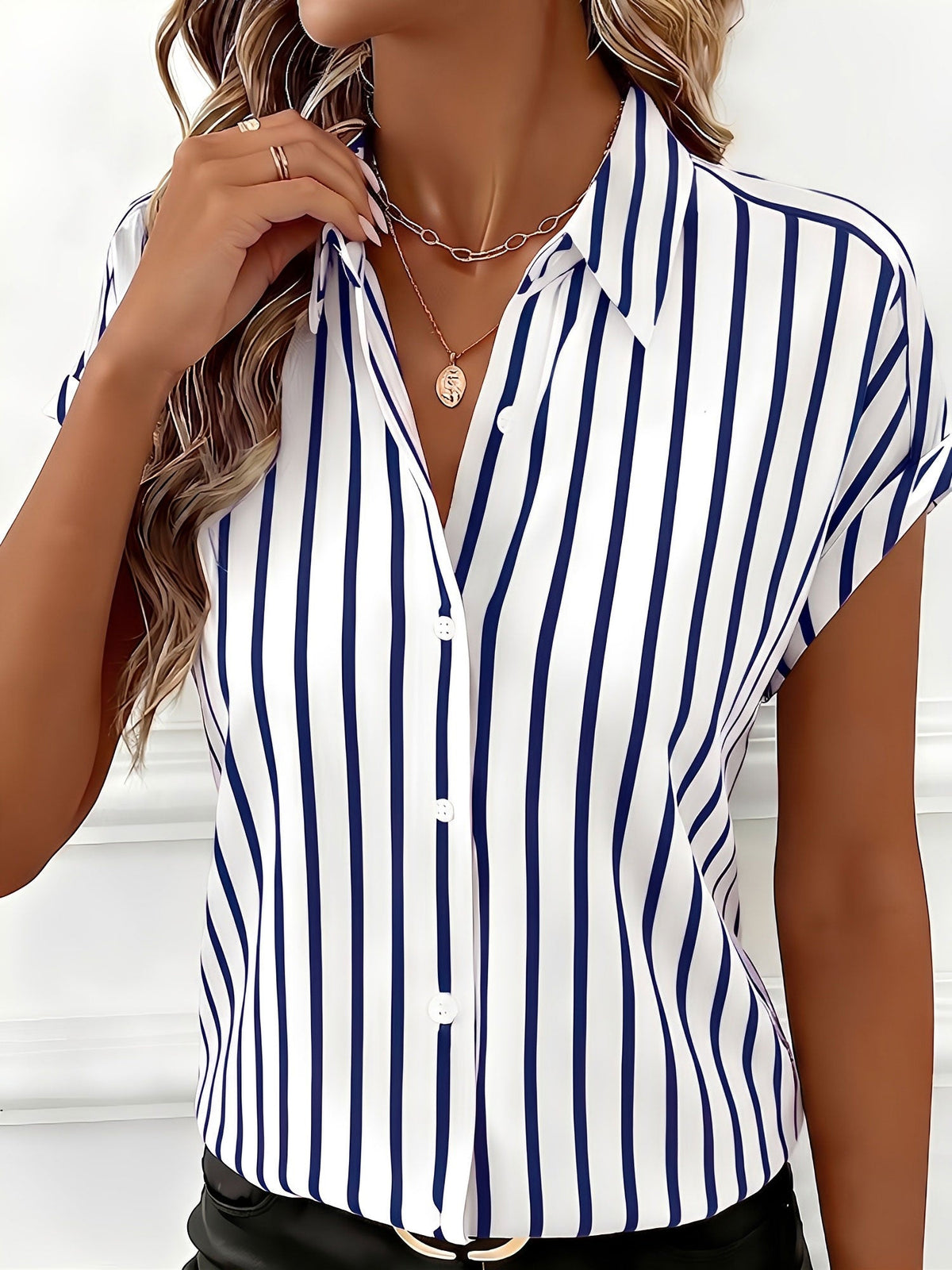 Coastal Stripe Short Sleeve