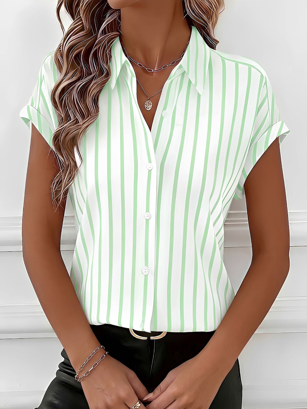 Coastal Stripe Short Sleeve
