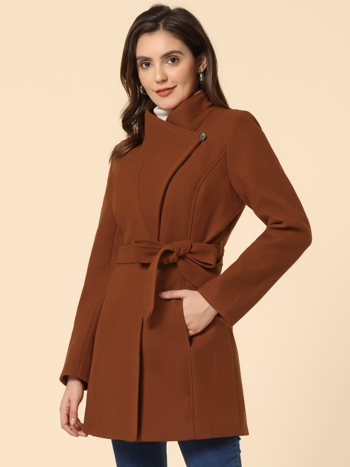 Cloud Ridge Belted Coat