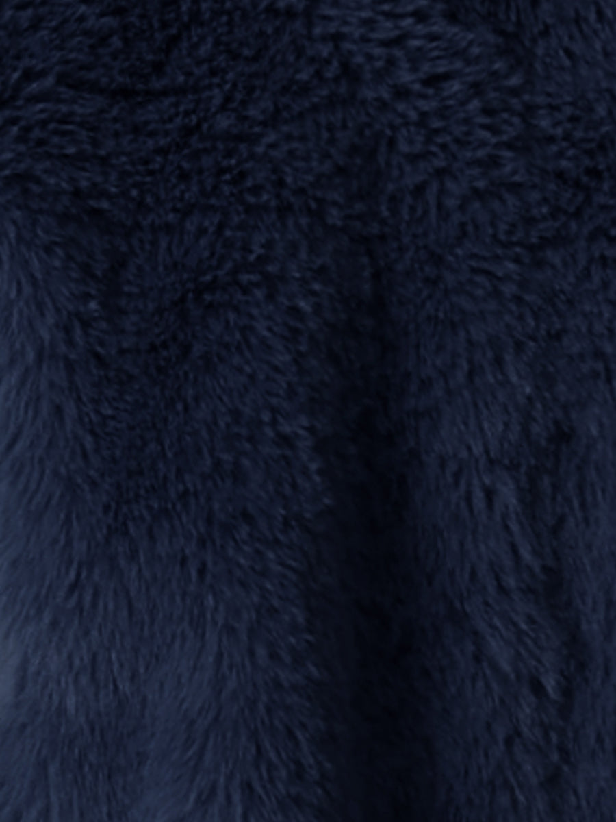 Cloud Wrap Faux Fur Coat