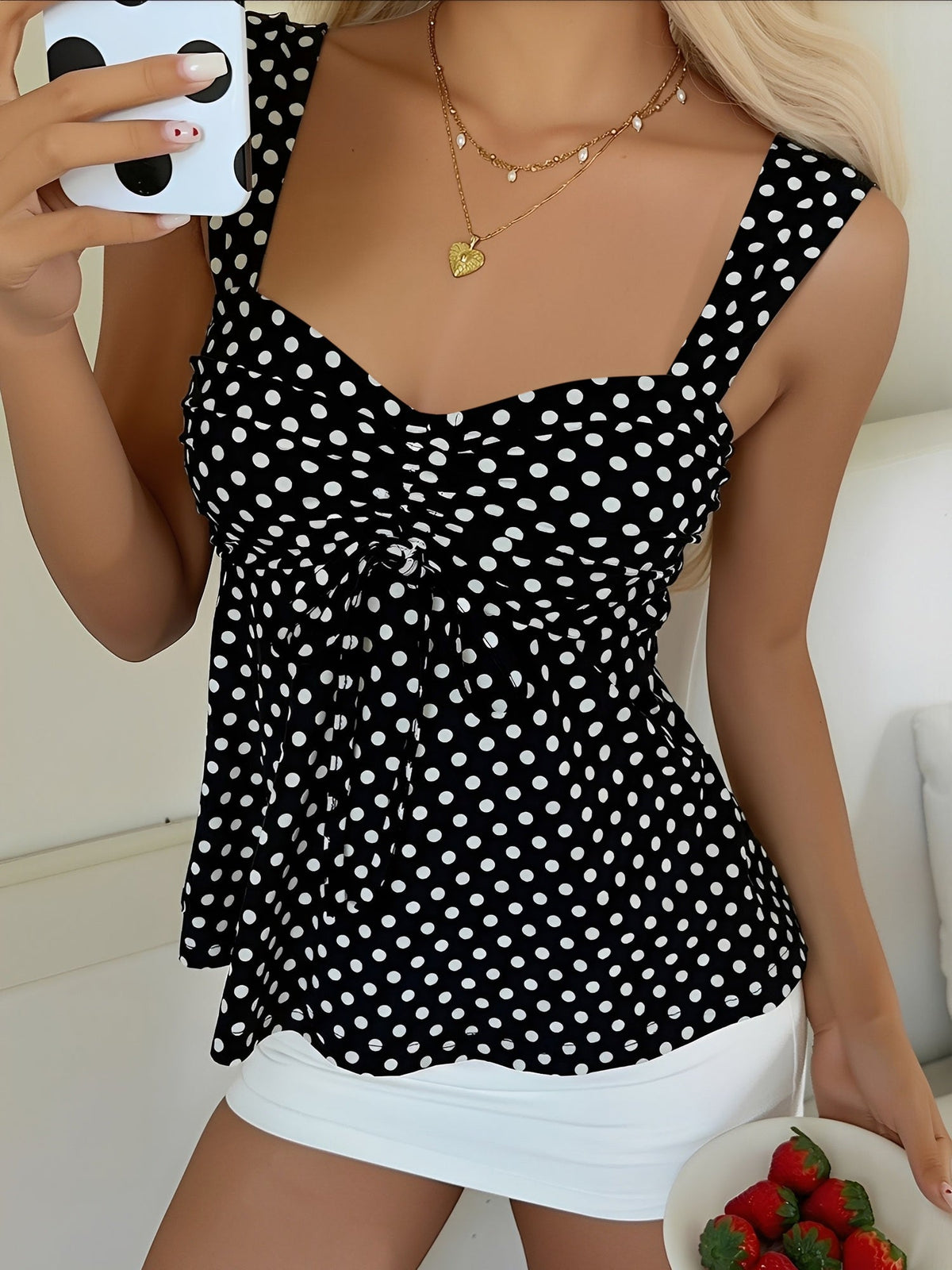 Floaty Dance Sleeveless Top